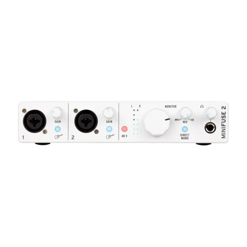 Arturia MiniFuse 2 USB-C Audio Interface (White)