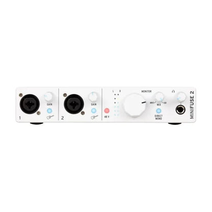 Arturia MiniFuse 2 USB-C Audio Interface (White)