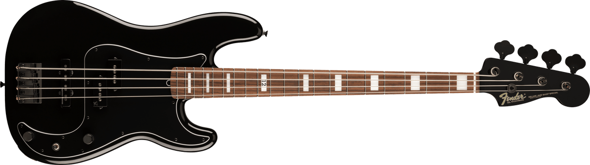 Fender Duff McKagan Deluxe Precision Bass, Rosewood Fingerboard, Black