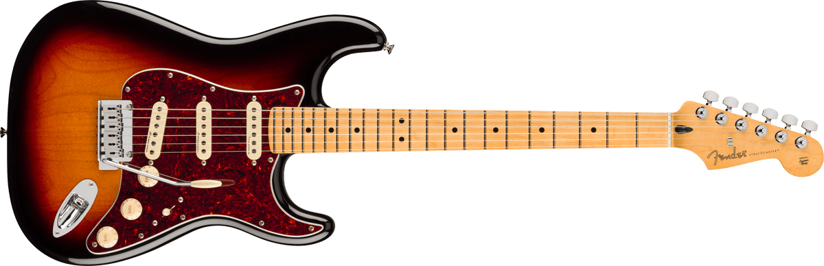 Fender Player II Modified Stratocaster, Maple Fingerboard, 3 Tone Sunburst