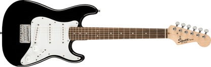 Fender Squier Mini Stratocaster, Laurel Fingerboard, White Pickguard, Black