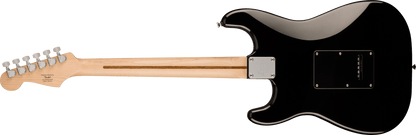Fender Squier Sonic Stratocaster HSS, Maple Fingerboard, Black Pickguard, Black