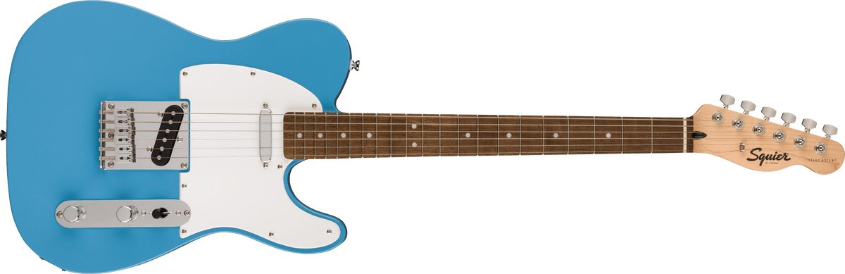 Fender Squier Sonic Telecaster, Laurel Fingerboard, White Pickguard, California Blue