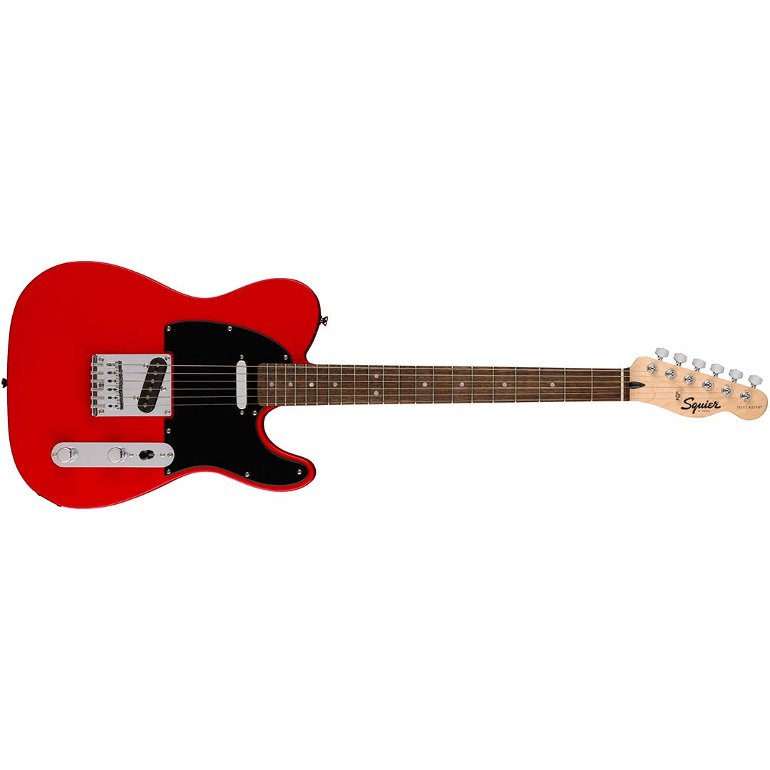 Fender Squier Sonic Telecaster, Laurel Fingerboard, Black Pickguard, Torino Red