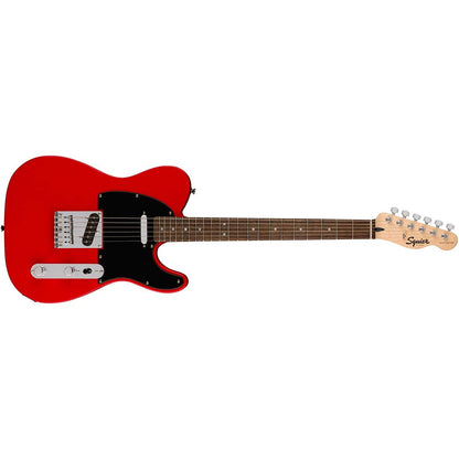 Fender Squier Sonic Telecaster, Laurel Fingerboard, Black Pickguard, Torino Red