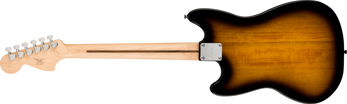Fender Squier Sonic Mustang, Maple Fingerboard, White Pickguard, 2-Color Sunburst