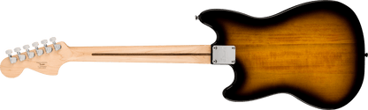 Fender Squier Sonic Mustang, Maple Fingerboard, White Pickguard, 2-Color Sunburst
