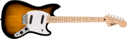 Fender Squier Sonic Mustang, Maple Fingerboard, White Pickguard, 2-Color Sunburst