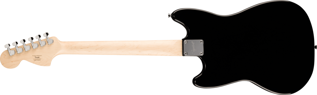 Fender Squier Sonic Mustang HH, Laurel Fingerboard, Black Pickguard, Black
