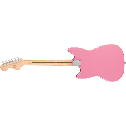 Fender Squier Sonic Mustang HH, Maple Fingerboard, White Pickguard, Flash Pink