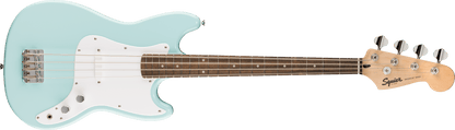 Fender Squier Sonic Bronco Bass, Laurel Fingerboard, White Pickguard, Daphne Blue