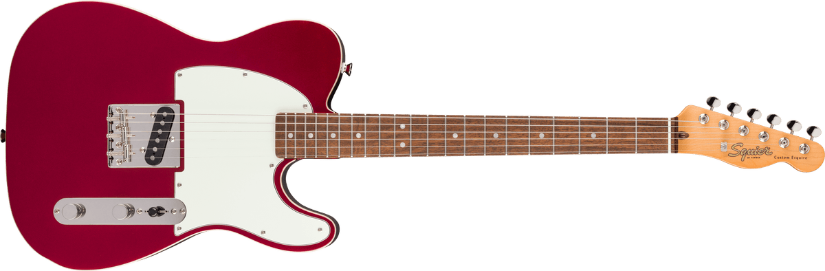 Fender Squier Classic Vibe Custom Esquire, Laurel Fingerboard, Parchment Pickguard, Candy Apple Red