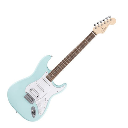 Fender Squier Debut Collection Stratocaster HSS, Laurel Fingerboard, White Pickguard, Daphne Blue