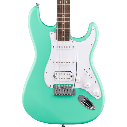 Fender Squier Debut Collection Stratocaster HSS, Laurel Fingerboard, White Pickguard, Sea Foam Green