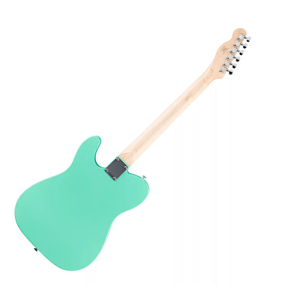 Fender Squier Debut Collection Telecaster, Laurel Fingerboard, White Pickguard, Sea Foam Green