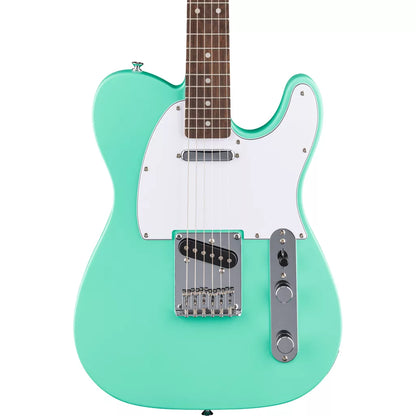 Fender Squier Debut Collection Telecaster, Laurel Fingerboard, White Pickguard, Sea Foam Green