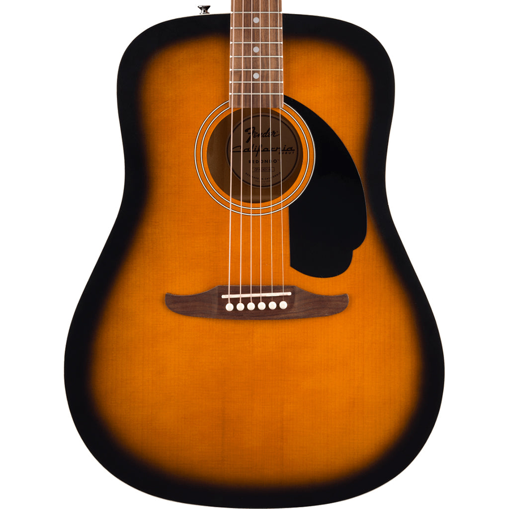 Fender California Debut Redondo, Spruce Top, Black Pickguard, 2-Color Sunburst