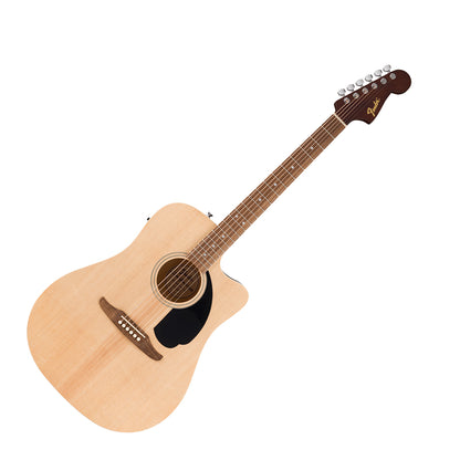 Fender California Debut Redondo CE, Spruce Top, Black Pickguard, Natural