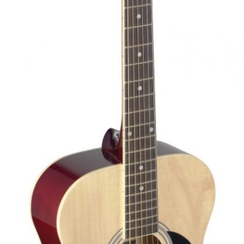 Stagg SA20A NAT - 4/4 Acoustic Guitar w/ Linden Top (Natural) | Stagg Guitar for Beginners, Students & Stage
