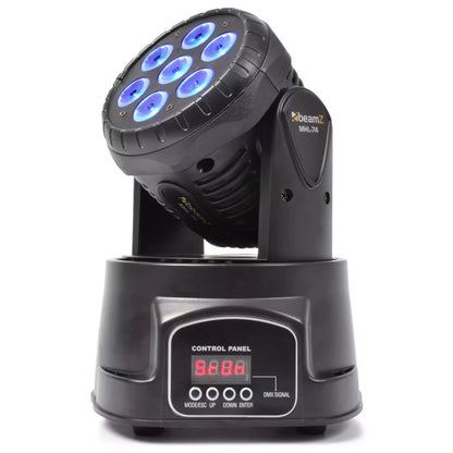 BEAMZ MHL74 LED MOVING HEAD WASH 7x 10W RGBW