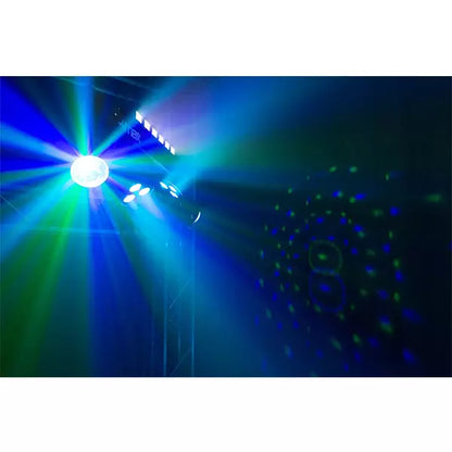 BEAMZ PARTYBAR10 SET 2x JELLY MOON, 2x PAR AND UV/STROBE RGBWUV