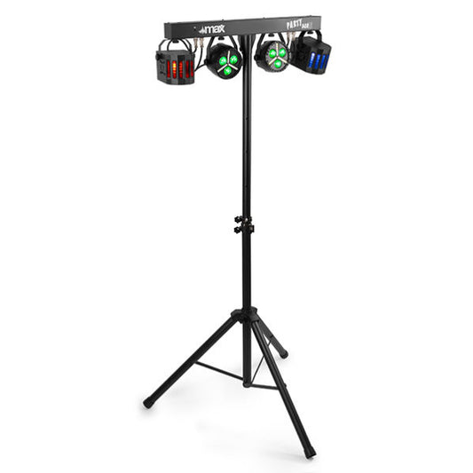 Beamz PartyBar12 – 2x PAR + 2x Derby