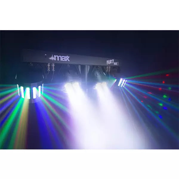 Beamz PartyBar12 – 2x PAR + 2x Derby
