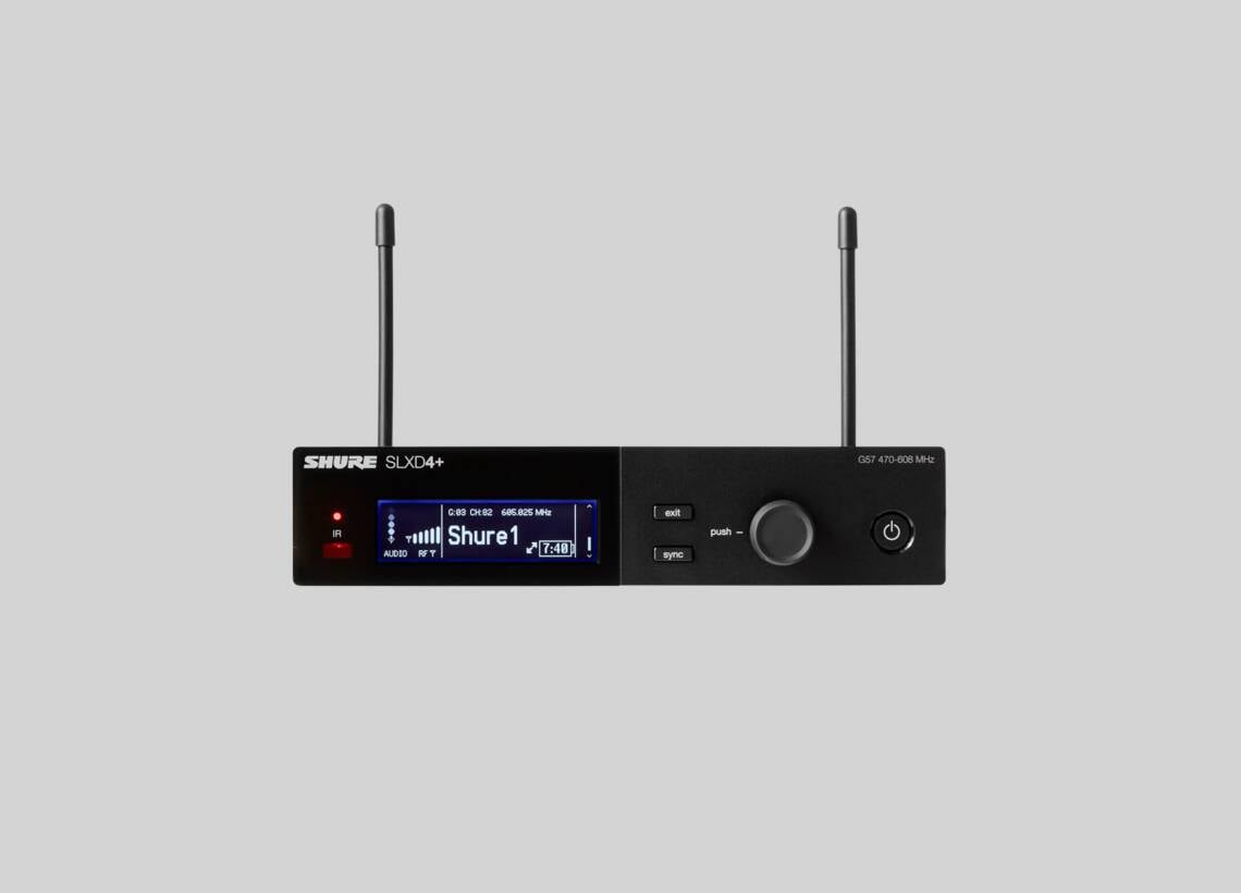 Shure SLXD4E Single-Channel Digital Wireless Receiver