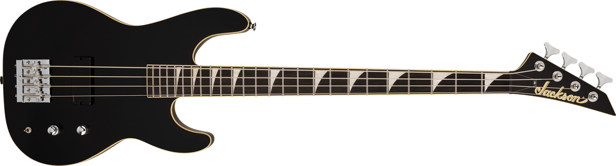 Jackson Pro Plus Limited Edition Pure Metal Concert Bass CB1A, Ebony Fingerboard, Gloss Black