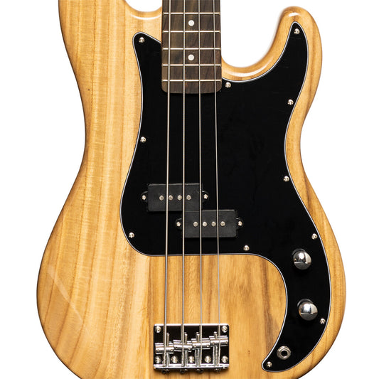 Stagg SBP30 NAT - Standard “P” Electric Bass Guitar (Natural) | Stagg Guitar for Beginners, Students & Stage