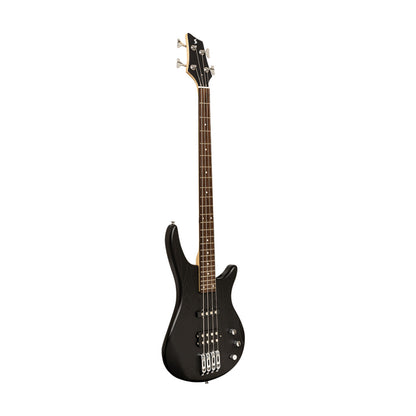 Stagg SBF40 BK - Fusion 40 Electric Bass Guitar Satin (Black) | Stagg Guitar for Beginners, Students & Stage