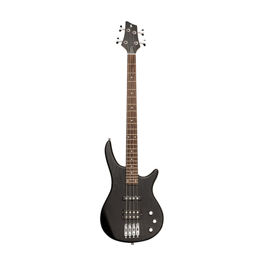 Stagg SBF40 BK - Fusion 40 Electric Bass Guitar Satin (Black) | Stagg Guitar for Beginners, Students & Stage