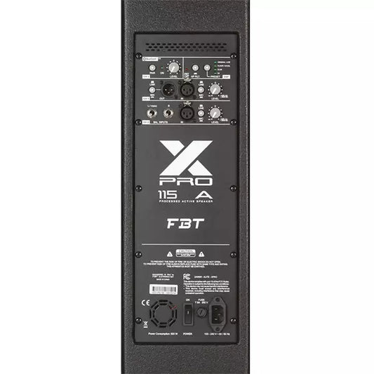 FBT – X-PRO115A 15″ PROCESSED ACTIVE SPEAKER RMS