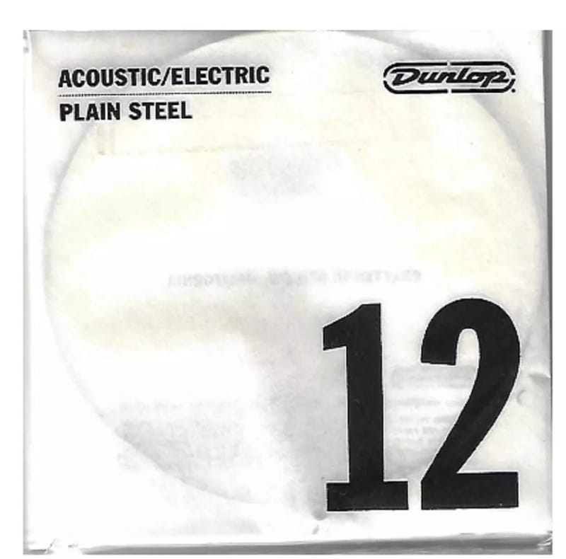 Dunlop DPS12 Plain Steel Single String .012
