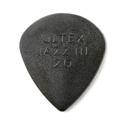 Dunlop Ultex Jazz III Picks 2.0mm 12-Pack