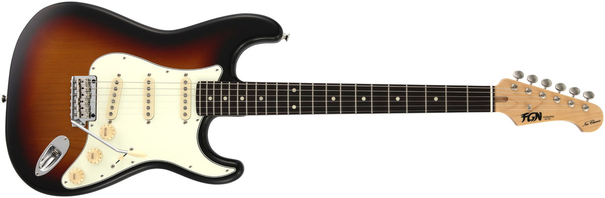 FGN NEO CLASSIC NST100RAL IN 3-TONE SUNBURST