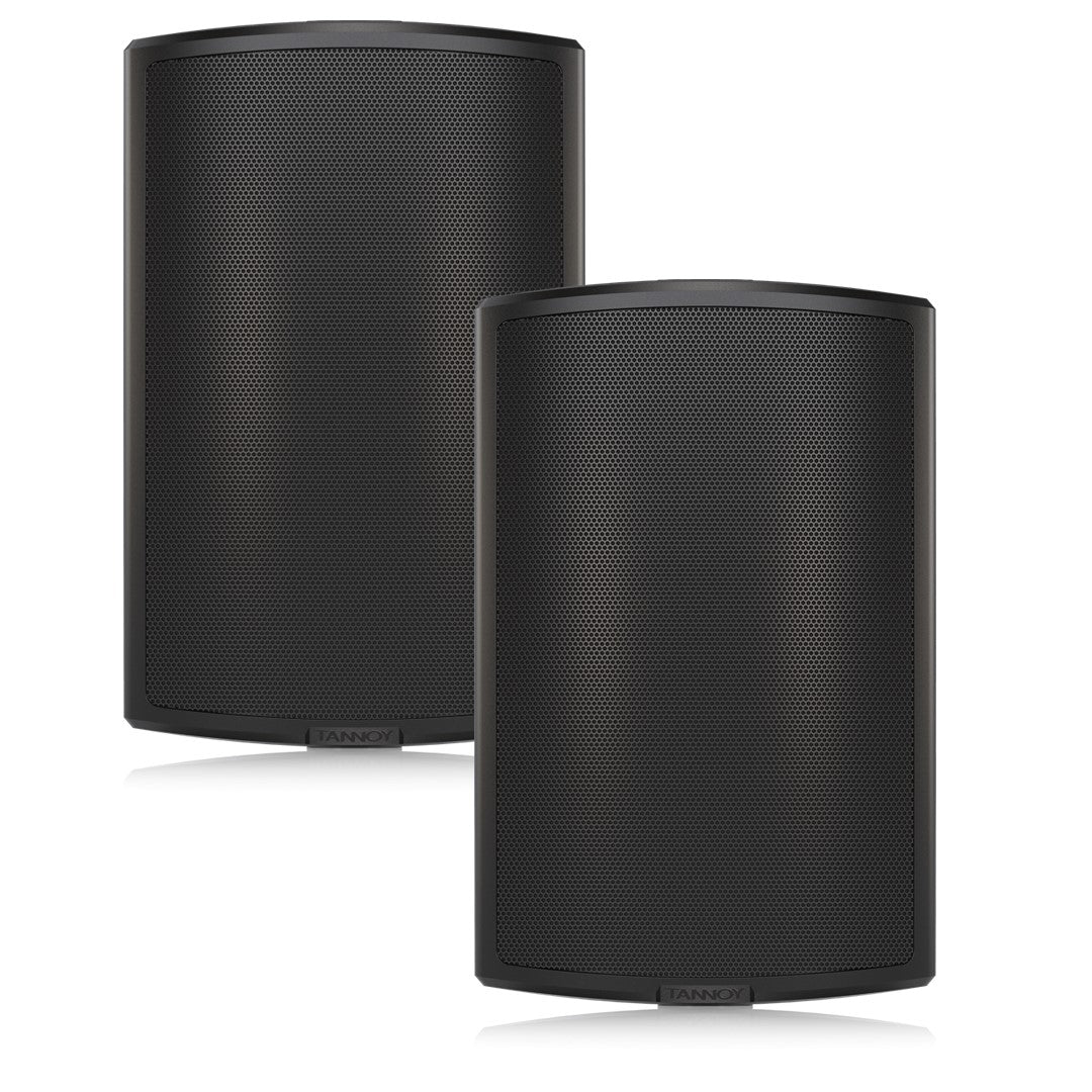 Tannoy AMS-8DC 8″ Black Surface-Mount Speakers(Pair)