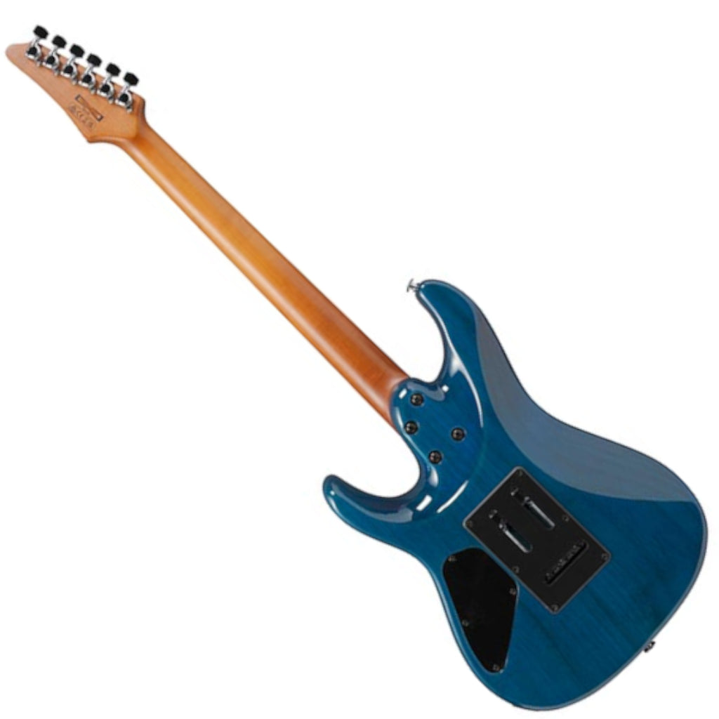 Ibanez Standard AZ24S1F Electric Guitar – Transparent Turquoise Burst
