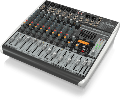 Behringer Xenyx QX1222USB Mixer with USB and Effects