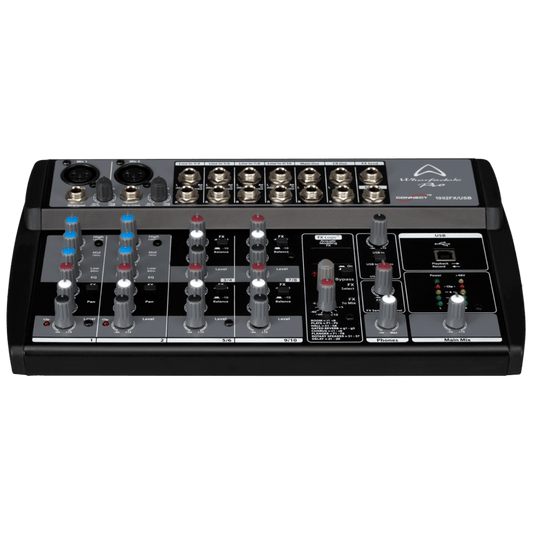 Wharfedale Pro Connect 1002FX/USB Mixer | Wharfedale Mixer for Live Sound & Recording
