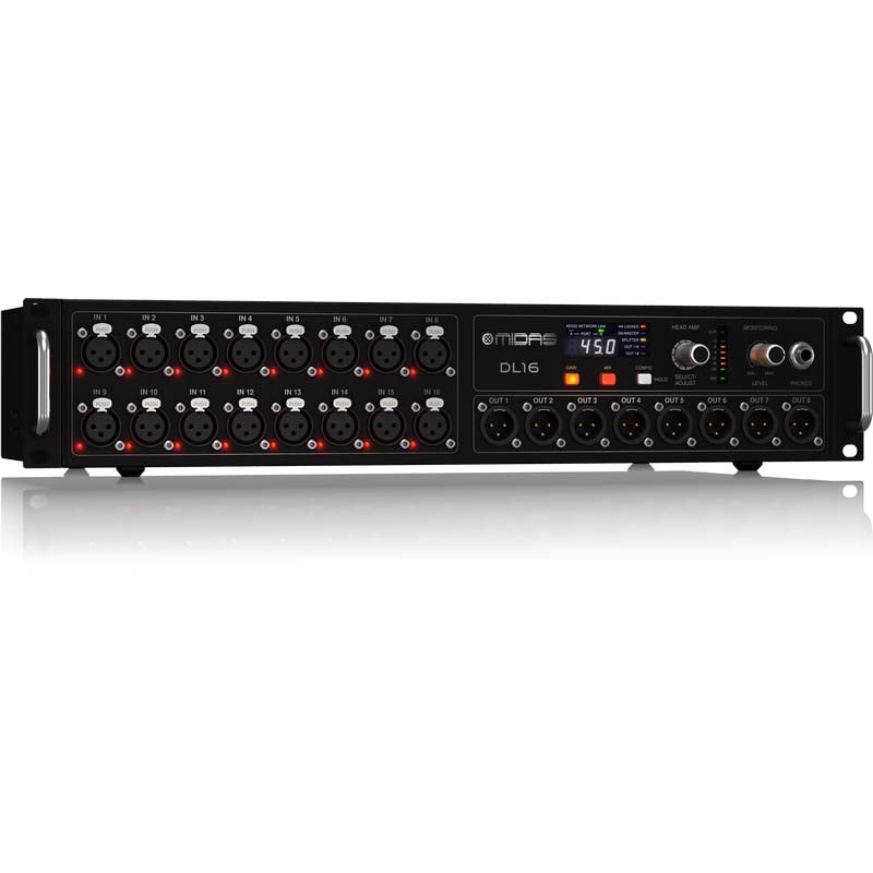 Midas DL-16 16 Input and 8 Output Stage Box