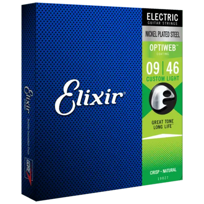 Elixir Optiweb Custom Light 9-46 electric strings