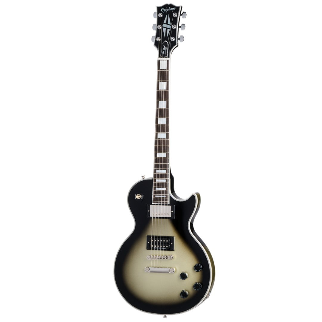 Epiphone EIGCAJLPC79 Adam Jones 1979 Les Paul Custom, Antique Silverburst