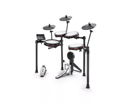 Alesis Nitro Max Electronic Drum Kit – 8-piece with Mesh Heads and Bluetooth