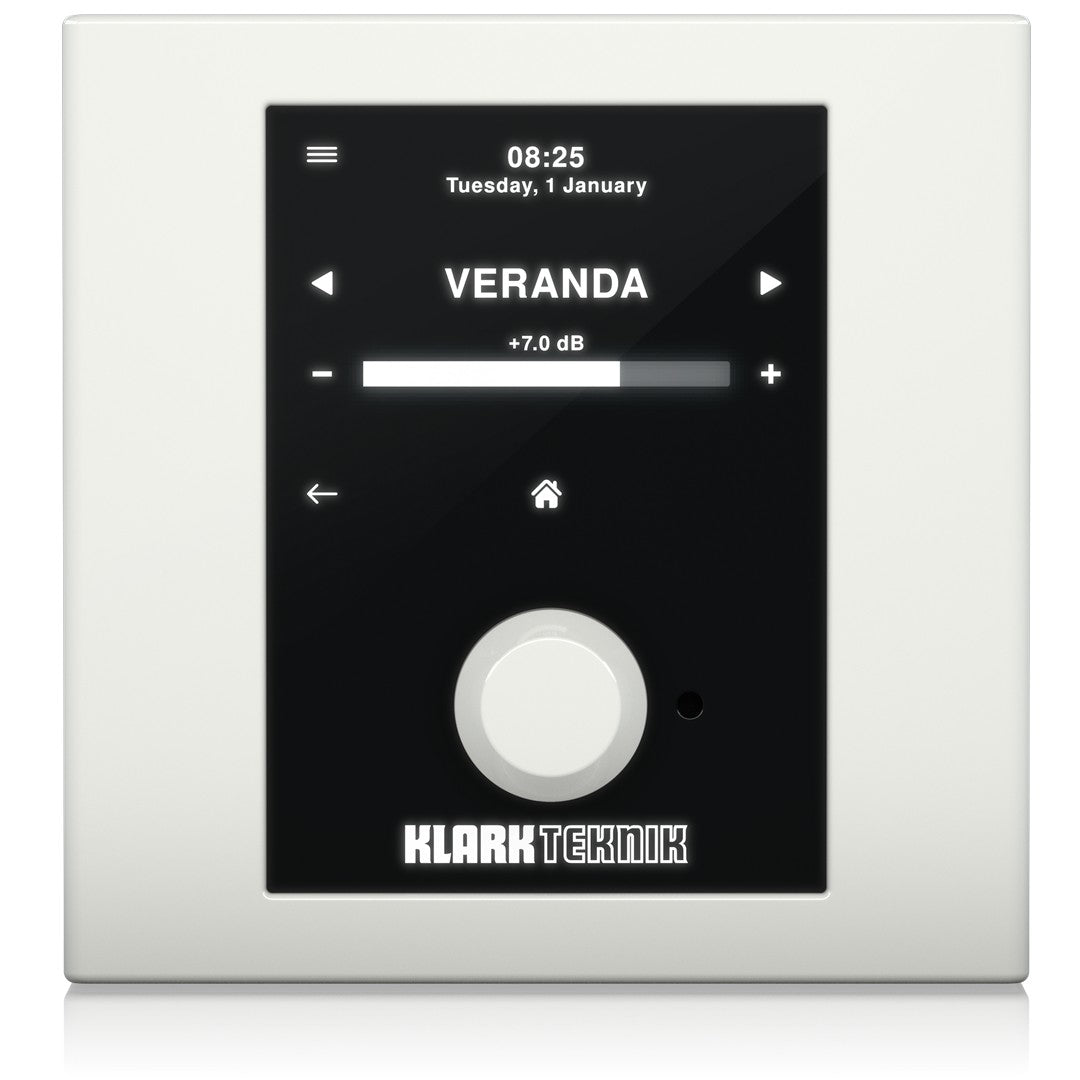 Klark Teknik DM-TCE-EU Touch Screen Ethernet Wall Controller