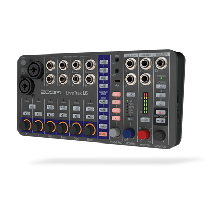 Zoom LiveTrak L6 Digital Mixer and Recorder