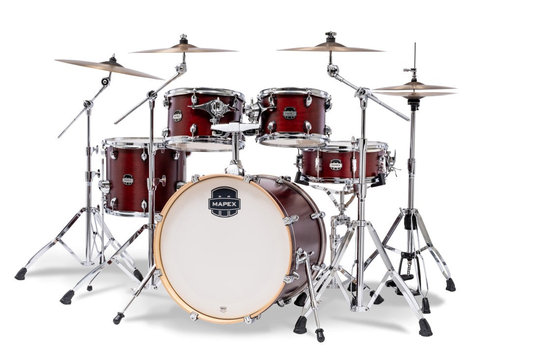 Mapex Mars Maple 5-Piece Drum Kit - Merlot Satin