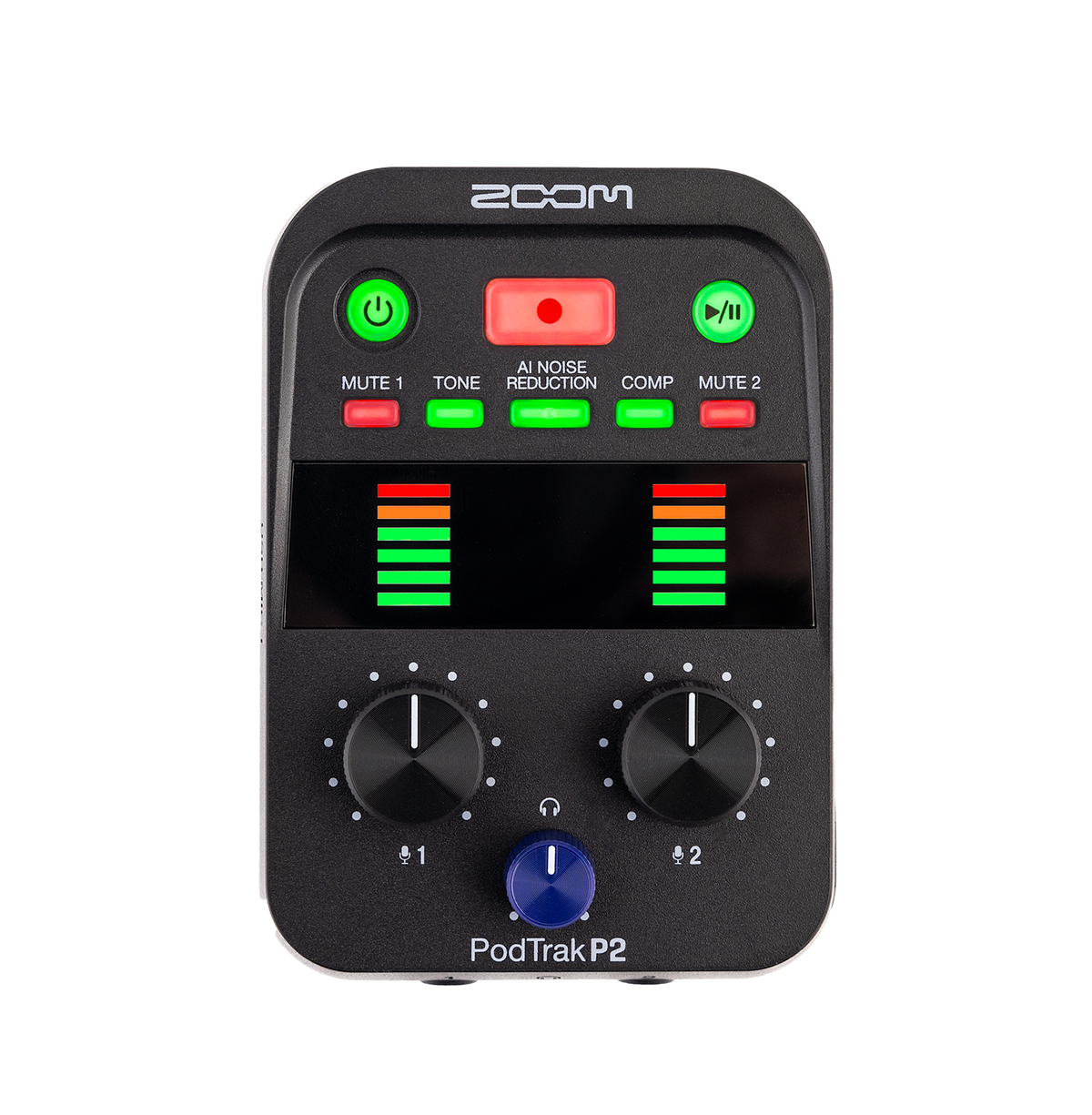 Zoom PodTrak P2 Podcast Recorder
