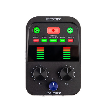 Zoom PodTrak P2 Podcast Recorder