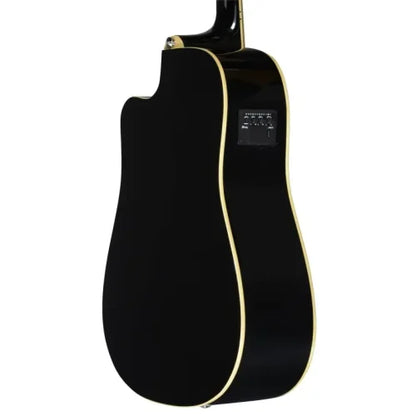 Ibanez PF15ECE PF Performance Series Acoustic/Electric Guitar – Black